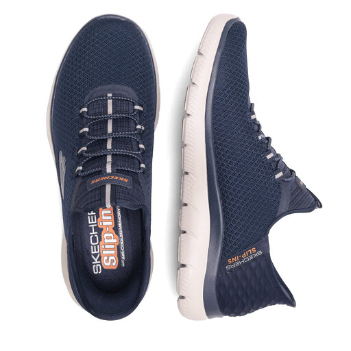 Снікерcи Skechers SUMMITS SLIP INS 232457 NVY Cиній | evzuttya.com.ua