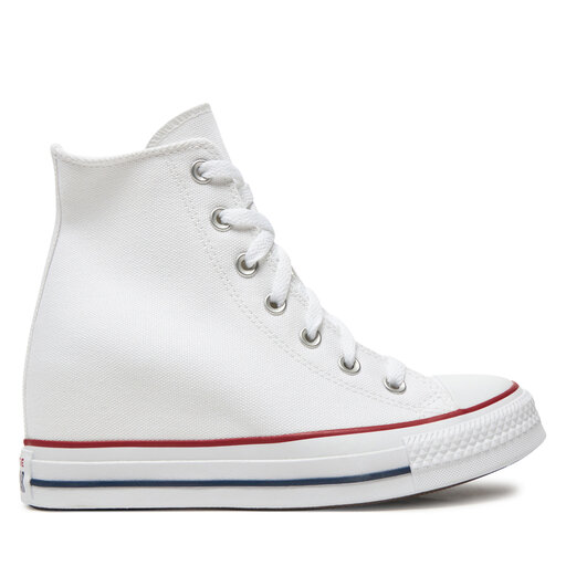 Sneakers aus Stoff Converse Chuck Taylor All Star Wedge Platform A11908C WeiB eschuhe