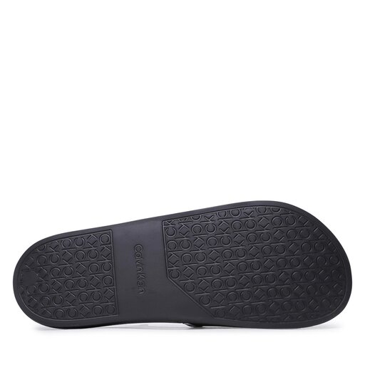 Šlepetės Calvin Klein Pool Slide Rubber HM0HM00981 Juoda