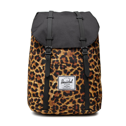 Zaini Herschel Leopard Zaini Zaino Herschel Retreat 10066-05650