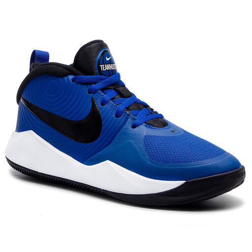 Zapatillas de baloncesto Nike Team Hustle D 9 Gs AQ4224 400 Azul zapatos.es