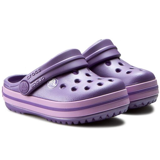 Pantoletten Crocs Crocband Kids 10998 Violett eschuhe