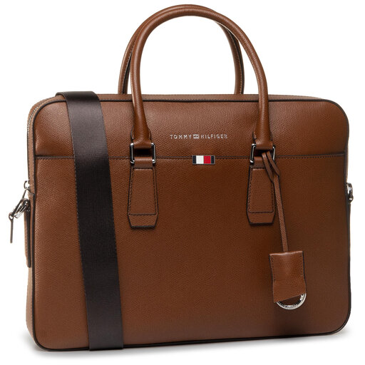 Sac ordinateur Tommy Hilfiger Business Leather Slim Comp Bag