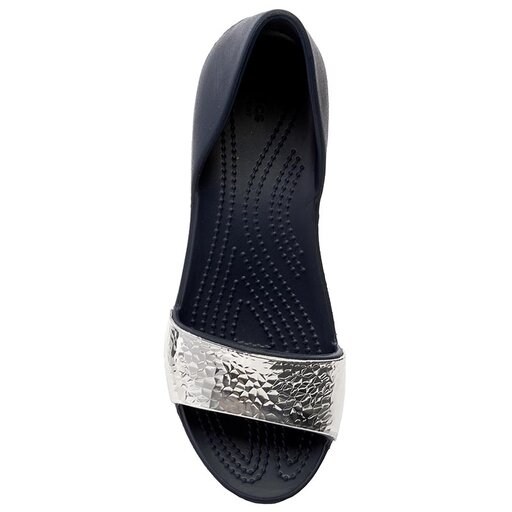 Szandal Crocs Lina Embellished Dorsay 204361 Navy Silver ecipo.hu