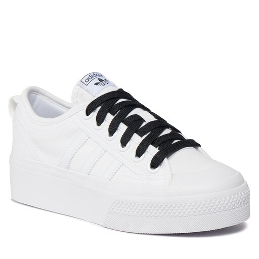 Adidas platform bianche cheap