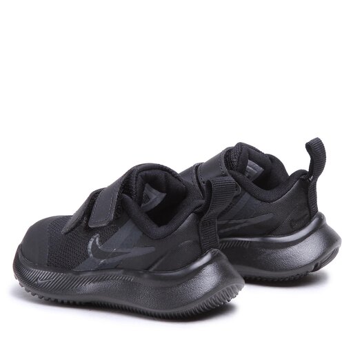 3 Nike Runner Smoke Star Grey Black/Black/Dk DA2778 Schuhe (Tdv) 001