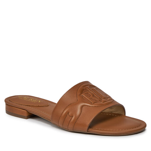 Ciabatte Lauren Ralph Lauren 802929591002 Marrone escarpe