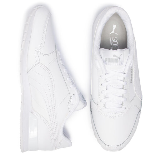 Sneakers Puma St Runner v2 L Jr 366959 02 Blanc chaussures