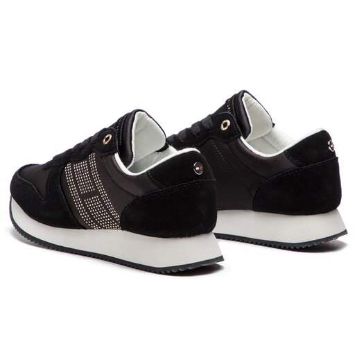 Tommy hilfiger sparkle satin city sneaker outlet