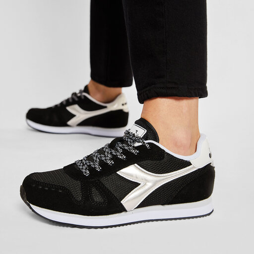 Sneakers Diadora Simple Run Wn 101.175733 01 C0641 Black White
