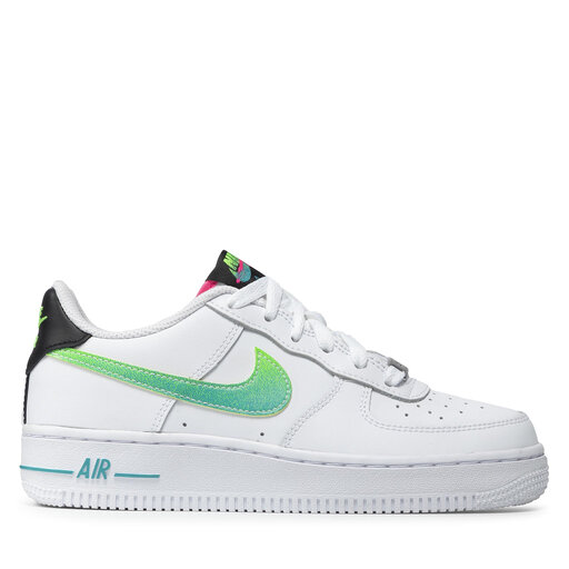 Zapatos Air Force 1 1 (GS) DJ5154 100 White/Green Strike/Aquamarine
