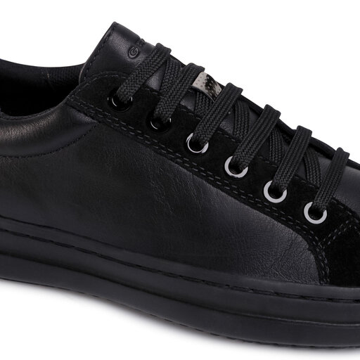 Snīkeri Geox D Pontoise F D04FEF 085EW C0005 Black/Dk Grey • Eapavi.lv