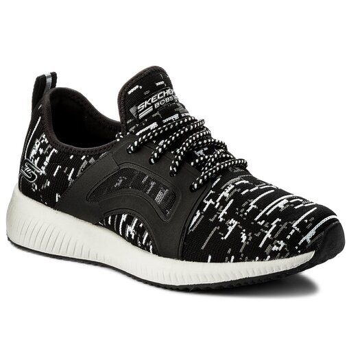 Buty Skechers BOBS SPORT Double Dare 31363 BKW Black White