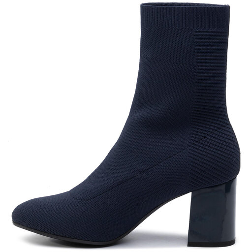 Škornji Tommy Hilfiger Knitted Heeled