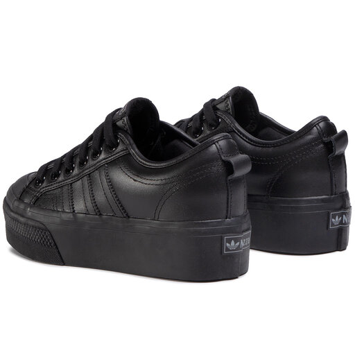 Zapatos adidas Nizza Platform W FW0266 Cblack Cblack Cblack