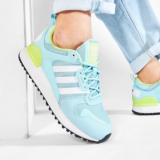 定番人気！ Hd 700 Zx adidas Sneakersy J eobuwie.com.pl | Niebieski GZ7515 下着・アンダーウェア