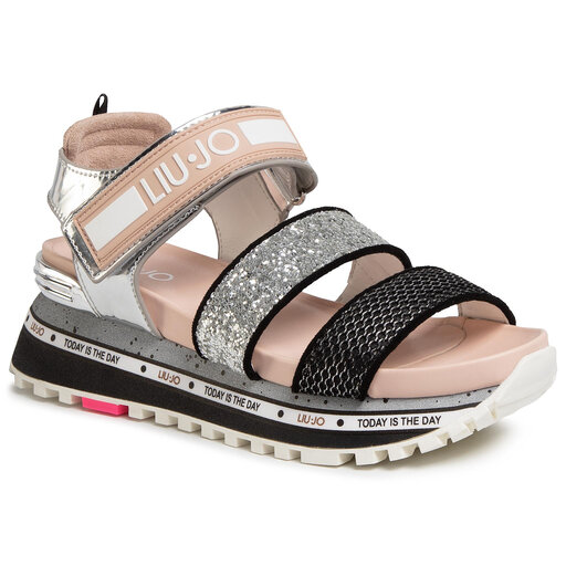 Sandale Liu Jo Wonder Maxi 07 BXX069 TX115 Argintiu