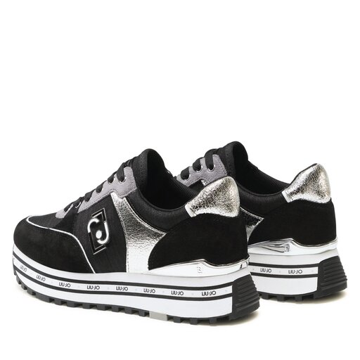 Sneakers Alexander McQueen Oversized negru/auriu – Casa Frumoasa