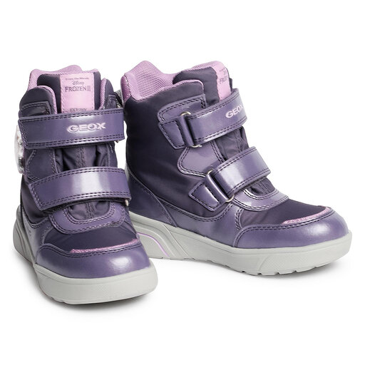 Bottes de neige Geox J Sveggen G.B Abx A J048AA 0FUNF C8KQ8 S Violet chaussures