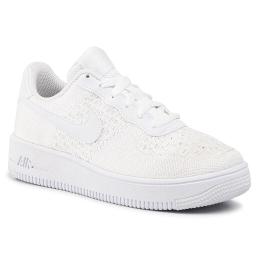 Zapatos Air Force 1 Flyknit 2.0 (GS) BV0063 100 White/White/White Www.zapatos.es