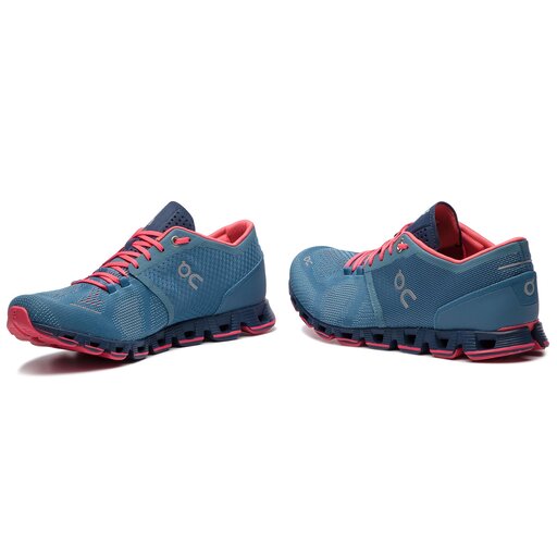 Chaussures On Cloud X 00020 Lake Coral 99984 chaussures