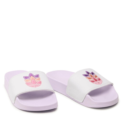 Pantoletten adidas adilette Lite W GZ8144 Weiß | eschuhe.de