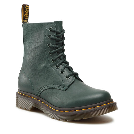 Martens Pascal Dr Martens Anfibi Verdi Botas De Combate Martens