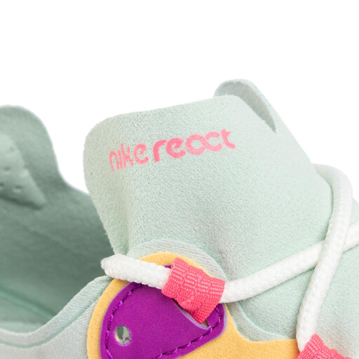 Scarpe Nike React Element 55 BQ2728 303 Pistachio Frost Digital Pink