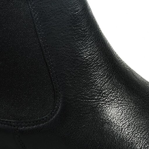 Kotníková obuv elastickým prvkem Clarks Mariella Busby 261039834 Black Leather | eobuv.cz