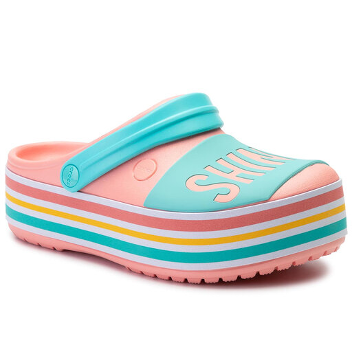 Chanclas Crocs Cb Platform Bold Color Clog 205699 Melon zapatos.es