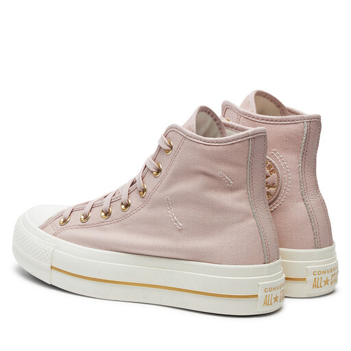 Sneakers aus Stoff Converse Chuck Taylor All Star Lift Platform Tailored Lines A10431C Rosa eschuhe