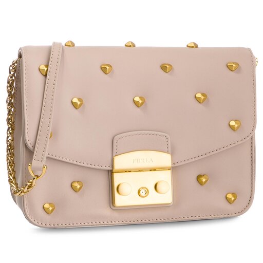 Handtasche Furla Metropolis Amoris 1000639 B BUQ1 Q25 Beige eschuhe