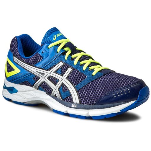 Boty Asics Gel Phoenix 7 T5M0N Indigo Blue Silver Flash Yellow