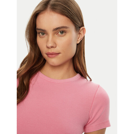 JJXX Футболка Frankie 12239962 Рожевий Slim Fit | evzuttya.com.ua