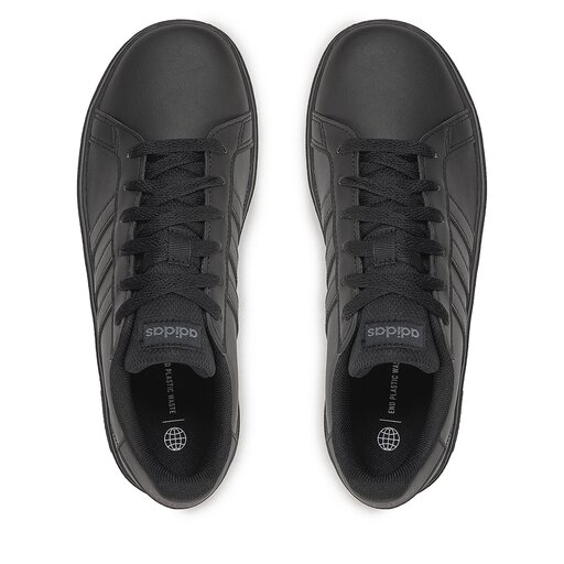 Adidas grand court noir cheap