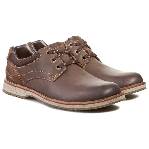 P buty Clarks Mahale Plain 261035667 Dark Brown eobuwie .pl