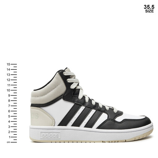 Снікерcи adidas Hoops 3.0 Mid K IH7893 Чорний | evzuttya.com.ua