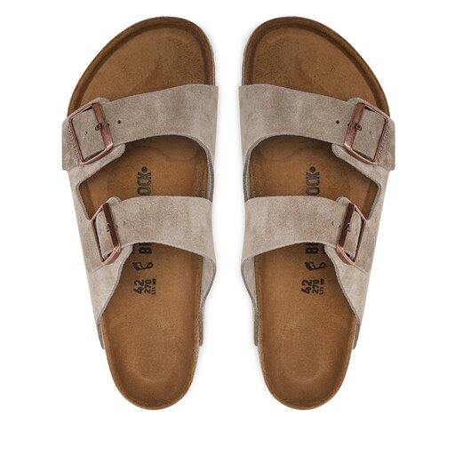 Pantoletten Birkenstock Arizona Bs 0051461 Grau eschuhe