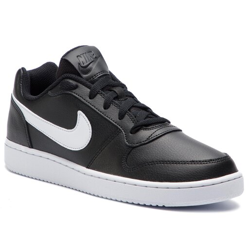 Nike ebernon black discount and white