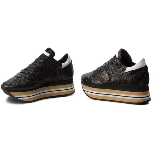 Sneakers Philippe Model Eiffel EILD MM19 Metal Noir chaussures