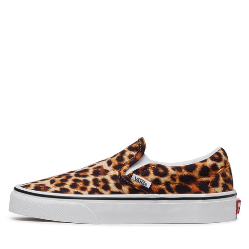 Vans leopard clearance fur slip on