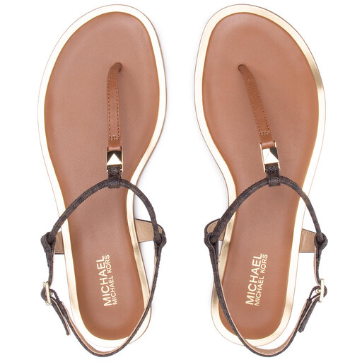 Сандали MICHAEL Michael Kors Fanning Thong 40S1FAFA1B Кафяв