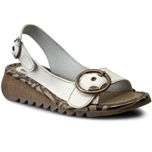Sandalen Fly London Tramfly P500723004 WeiB eschuhe