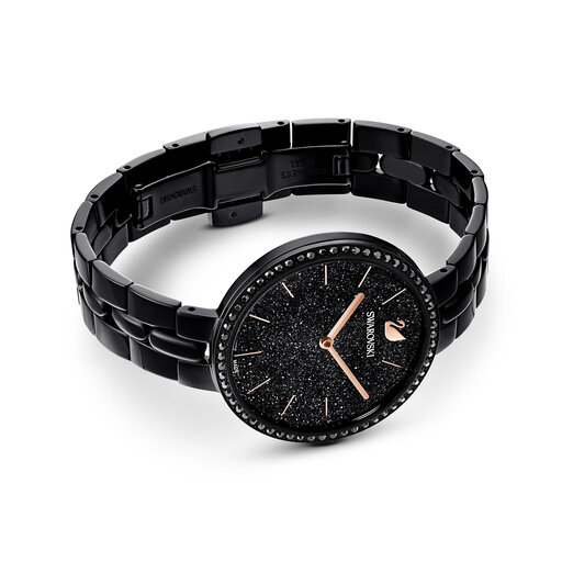 Годинник Swarovski Cosmopolitan 5547646 Чорний | evzuttya.com.ua