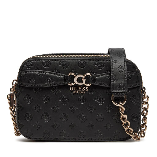 Handtasche Guess Arlena Logo PG HWPG93 36140 Schwarz
