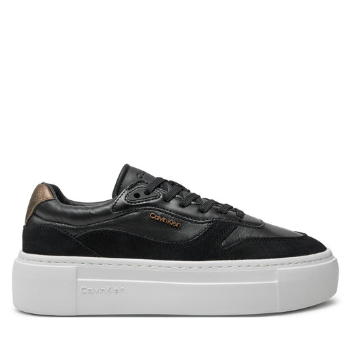 Снікерcи Calvin Klein Ff Cupsole Lace Up W/Ml Mix M HW0HW02125 Чорний