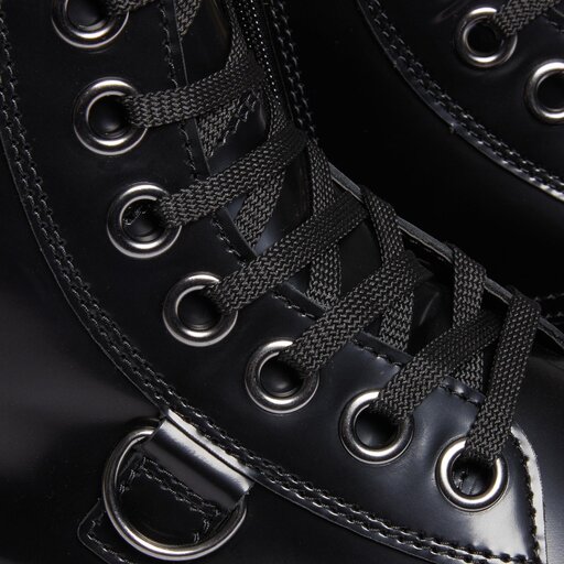 Chaussures Rangers Dr. Martens Jadon Alt Noir chaussures