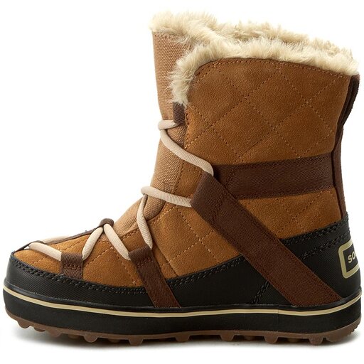 Sorel glacy explorer brown top