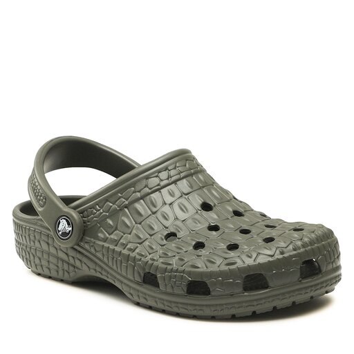 Crocs store dusty green