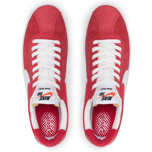 Sneakers Nike SB Bruin React CJ1661 600 Rouge chaussures